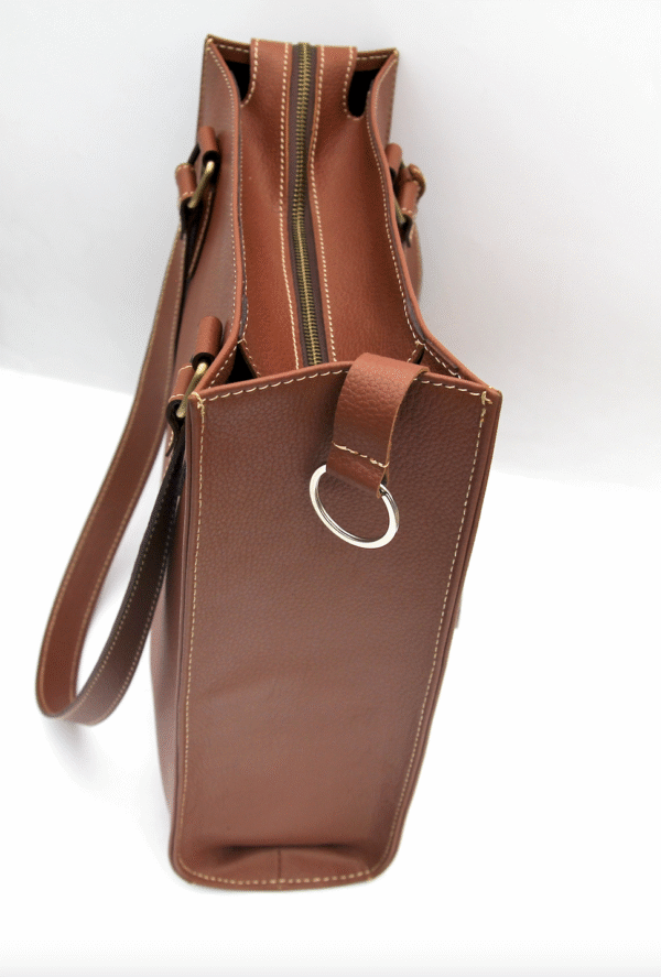 Cow Milled Leather Tot Bag TB_MT_1